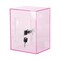 Clear Acrylic Piggy Bank With Key Kids Adults Money Saving Box Large Capacity Openable Transparent Savings Jar Coin Cash